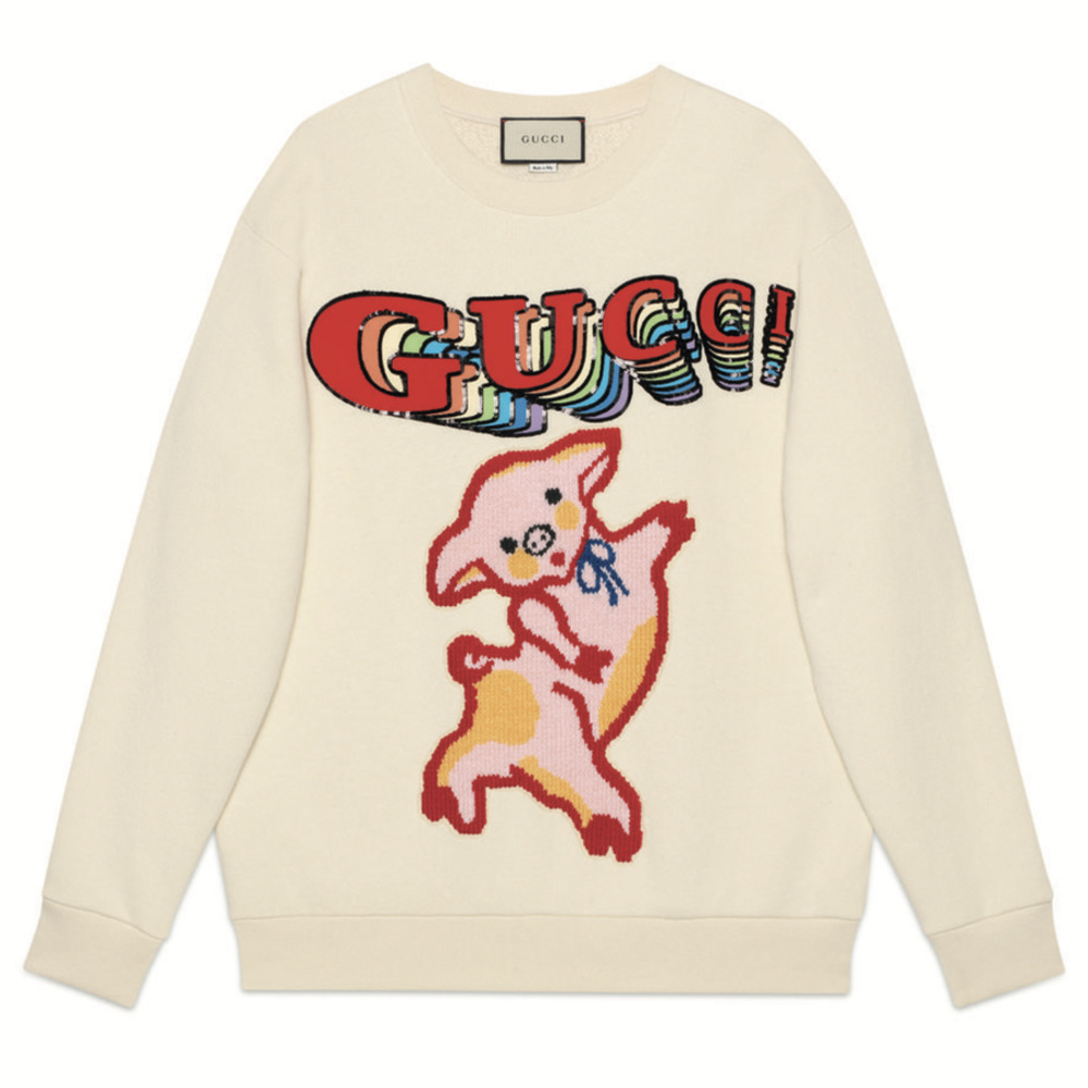 NEW GUCCI year of pig limited sweatshirt/hoodie